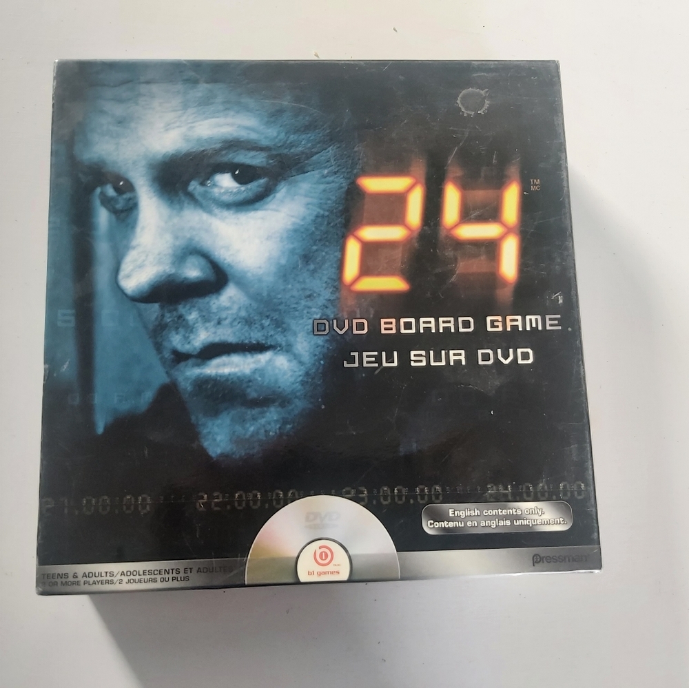 24 DVD  Board Game